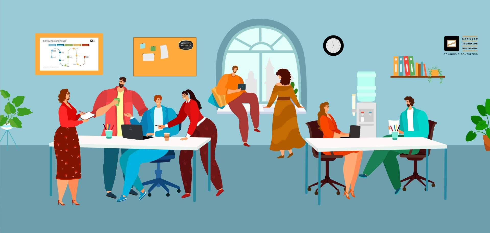 Excelencia en el Servicio, metodologías participativas y activas